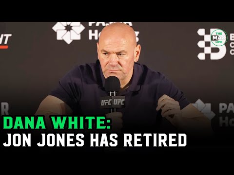 Dana White: “Jon Jones has RETIRED; Tom Aspinall is HEAVYWEIGHT CHAMP”