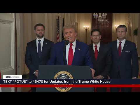 President Trump Delivers Address to the Nation, June 21, 2025