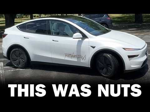 First Ever Tesla Robotaxi Ride!