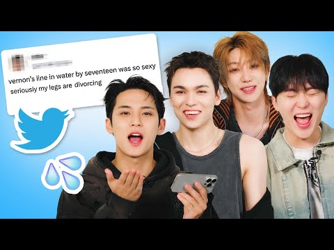SEVENTEEN Reads Thirst Tweets