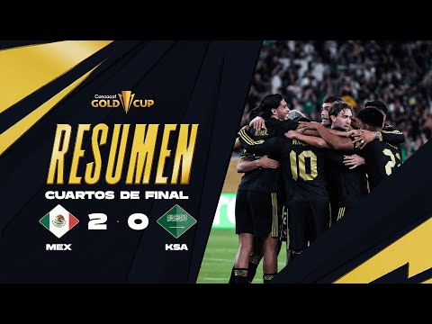 México 2-0 Arabia Saudita | Copa Oro 2025 | Cuartos de Final
