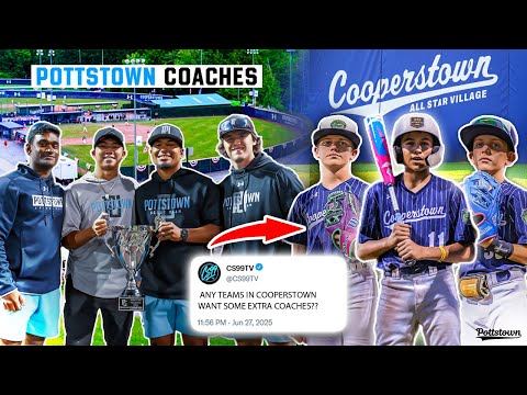 We Coached a 12u Travel Baseball Team in a COOPERSTOWN Tournament!