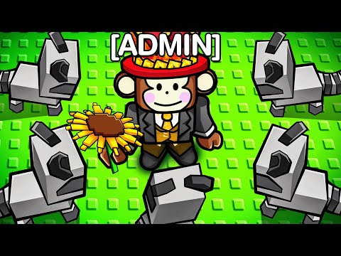 I Made a Pet Army to Steal ADMIN Plants in Grow a Garden!