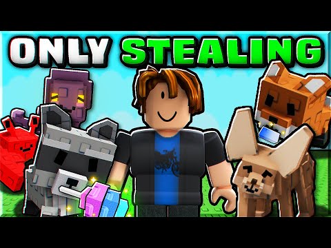 Starting Over in Grow a Garden with Only STEALING PETS