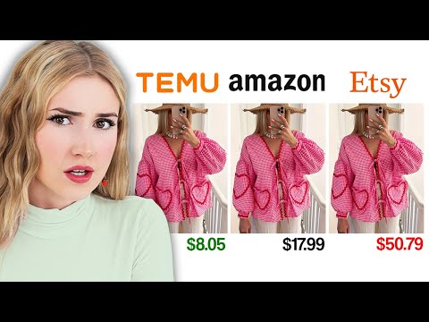 Are Temu, Amazon & Etsy Selling the SAME Products *let's find out*