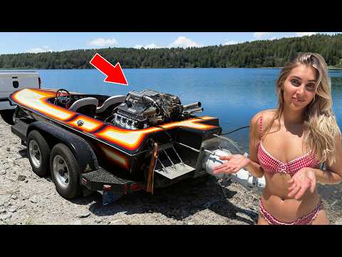 Abandoned 1970 Twin Turbo BIG BLOCK Jet Boat Rebuilt After Sitting for YEARS... sink or float?