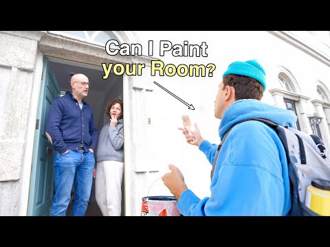 Asking Strangers in Europe to Paint THEIR Bedroom…