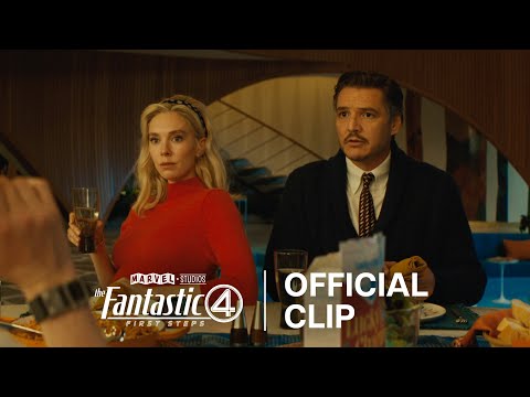 The Fantastic Four: First Steps | Official Clip 'Sunday Dinner' | In Theaters July 25