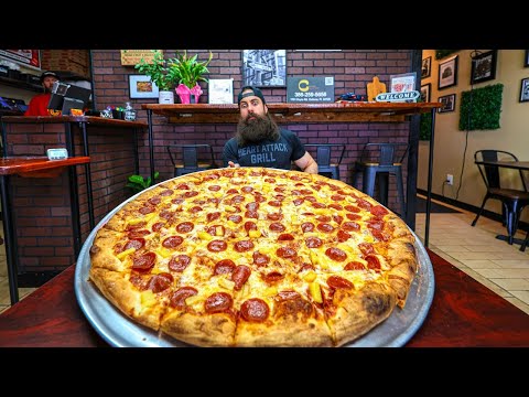 THIS PIZZA CHALLENGE IN FLORIDA HAS ONLY BEEN BEATEN ONCE! | BeardMeatsFood