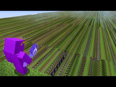 I Explored Beyond the Minecraft Farlands