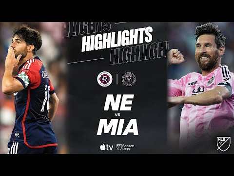 New England Revolution vs. Inter Miami CF | Full Match Highlights | Messi, Carles Gil Magic