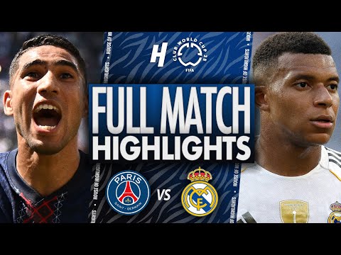PSG vs Real Madrid - FULL Match Highlights & Goals | 2025 FIFA Club World Cup Semifinals ⚽🔥