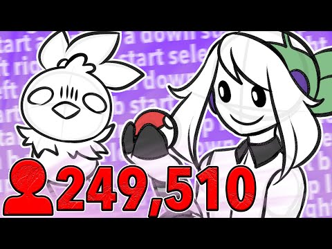 Twitch Plays Pokémon, but it's Animated