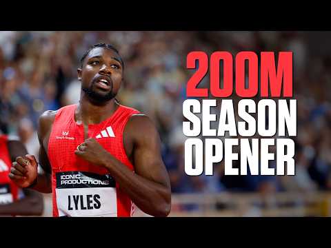Noah Lyles vs Letsile Tebogo: 200m Olympic Rematch | 2025 Monaco Diamond League