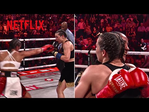 The final minute of Katie Taylor vs. Amanda Serrano 3