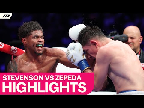 Shakur Stevenson *outclasses* William Zepeda | Full Highlights | Matchroom Boxing