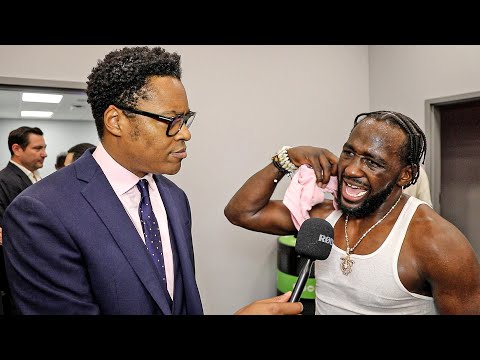 Terence Crawford after SHAKUR STEVENSON WIN “WHAT Y’ALL GON SAY NOW?!”