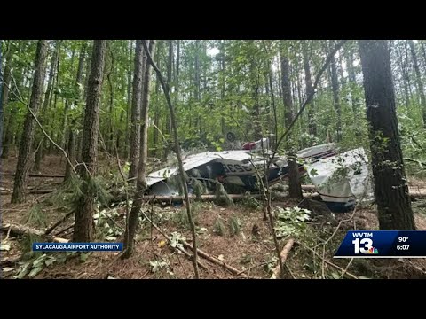 Small plane crashes near Sylacauga airport; pilot airlifted to hospital
