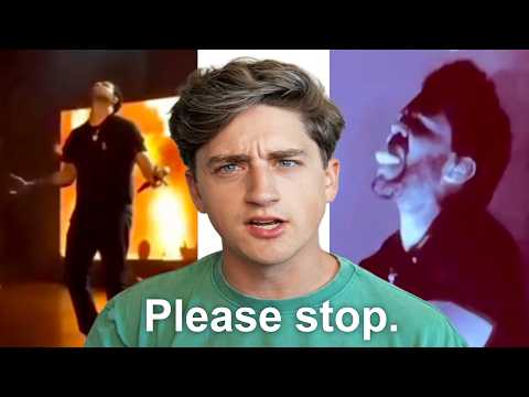 musicians keep being embarrassing on stage