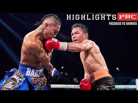 Pacquiao vs Barrios HIGHLIGHTS: July 19, 2025 | PBC on Prime Video PPV
