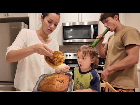 banana bread vlog