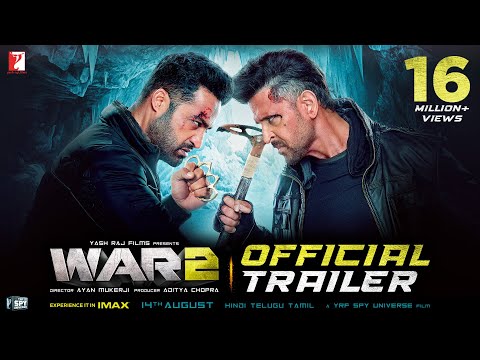 WAR 2 | Official Trailer | Hrithik Roshan | NTR | Kiara Advani | Ayan Mukerji | YRF Spy Universe