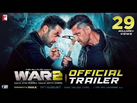 WAR 2 | Official Trailer | Hrithik Roshan | NTR | Kiara Advani | Ayan Mukerji | YRF Spy Universe