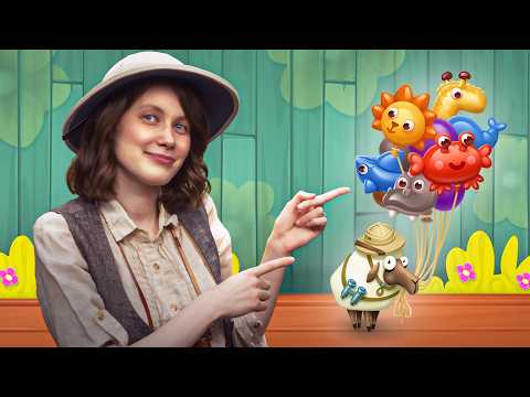 Zoo themed decorations in Hay Day!