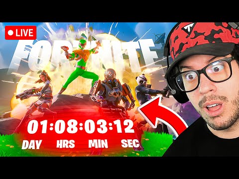 🔴LIVE! - NEW SEASON 4 COUNTDOWN in FORTNITE!!