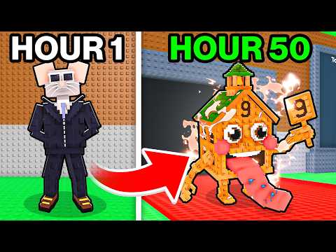 I Spent 50 HOURS In Steal a Brainrot!