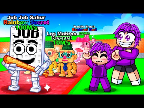 Giving Baby Dash INFINITE LUCK To Get NEW SECRETS in Steal a Brainrot…