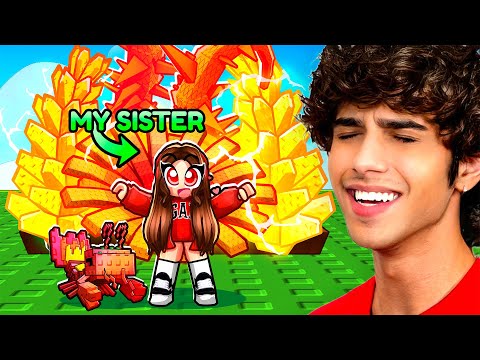 Upgrading My Little Sister's Grow a Garden Account