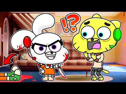 We Joined AMAZING WORLD OF GUMBALL.. but SCARY?!