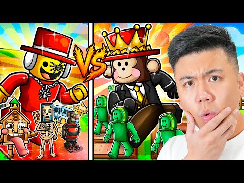 Grow a Garden VS Steal a Brainrot Full Movie (Admin Abuse Battle)