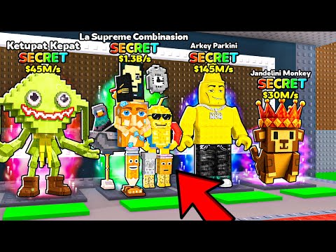 I Unlocked EVERY NEW 0.01% BRAINROT in Steal a Brainrot!