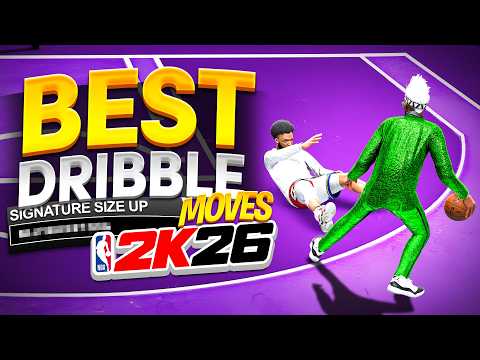 BEST DRIBBLE MOVES & COMBOS IN NBA 2K26! *FASTEST* SIGS w/ GLITCHY COMBOS DRIBBLE TUTORIAL NBA2K26!