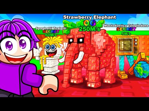 I used INFINITE LUCK to UNLOCK NEW BRAINROT in Roblox Steal a Brainrot!