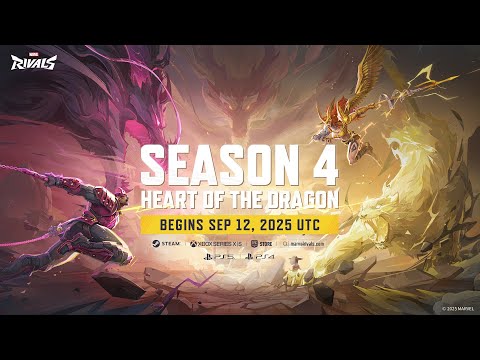 Season 4: The Heart of the Dragon Official Trailer | Clashes unfold Sept 12, 2025 | Marvel Rivals