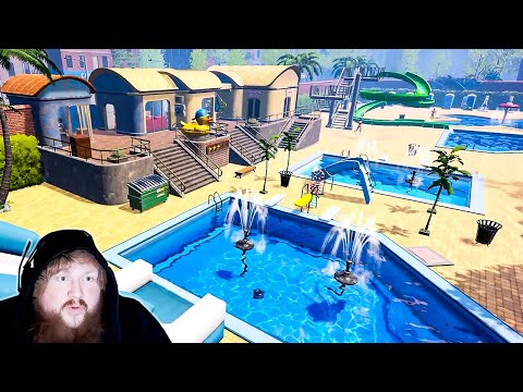 We Have Too Many Customers (Waterpark Sim Episode 10)