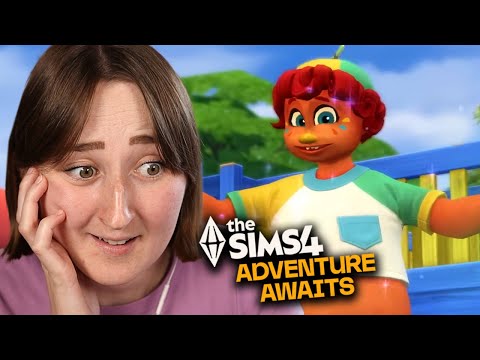 THE SIMS 4: ADVENTURE AWAITS GAMEPLAY TRAILER REACTION!