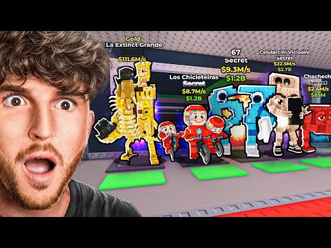 I Stole The 10 NEWEST BRAINROTS.. (Extinct Update)