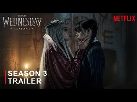 WEDNESDAY SEASON 3 – First Trailer | Jenna Ortega, Lady Gaga | Netflix