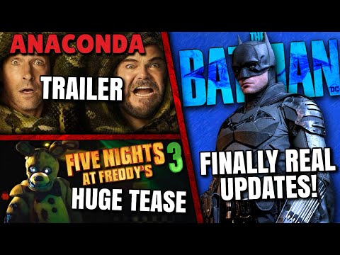 The Batman 2 Updates, Anaconda Trailer, FNAF Movie 3 & MORE!!
