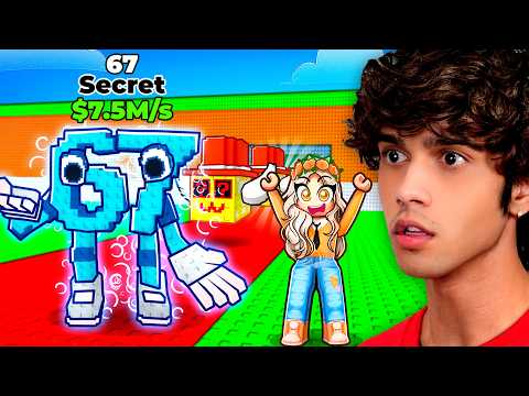 Giving My Crush 100 Lucky Blocks For the 0.1% Secret…