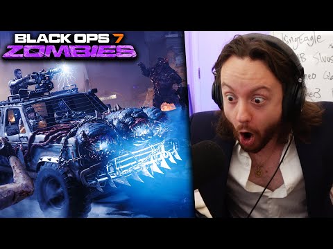 INSANE BO7 ZOMBIES GAMEPLAY TRAILER LIVE REACTION & BREAKDOWN! ZOMBIES BETA CONFIRMED!!