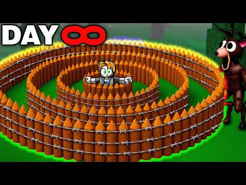 I Made the BIGGEST AFK Base in 99 Nights in the Forest!