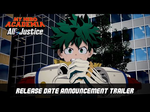 MY HERO ACADEMIA: All’s Justice | Release Date Announcement Trailer
