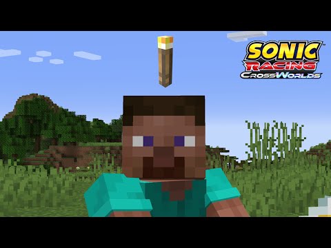 Sonic Racing: CrossWorlds - Minecraft Pack Teaser Trailer