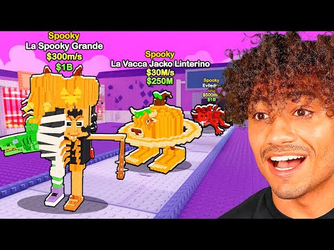 Spending $8,492,392 For The SPOOKY BRAINROTS..