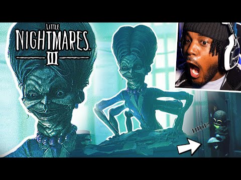 HOW DO I RUN FROM THIS!? | Little Nightmares 3 Part 1